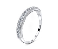 CZ Silver Ring NSR-2432